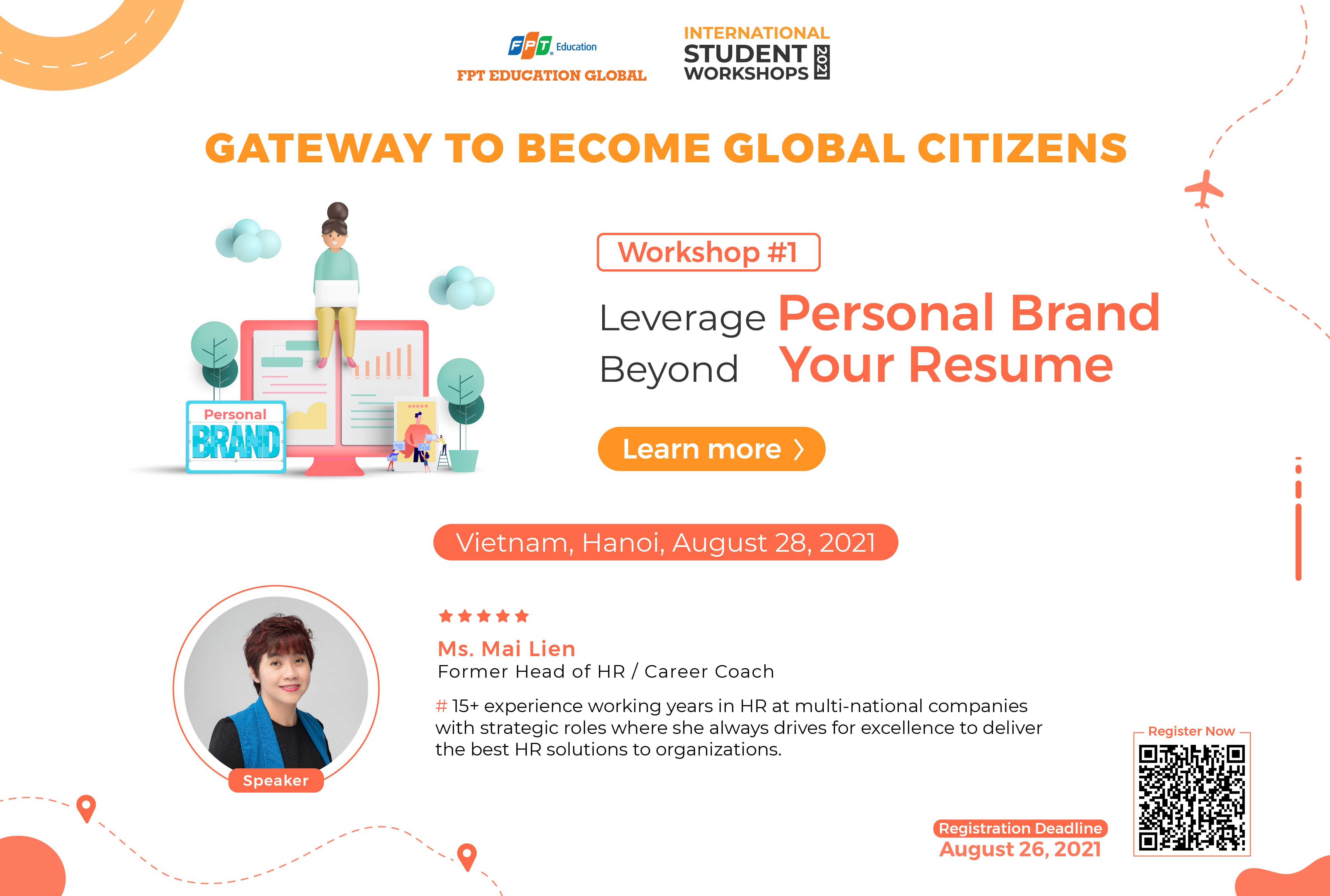 Gateway to Become Global Citizen - Workshops series for International  Students