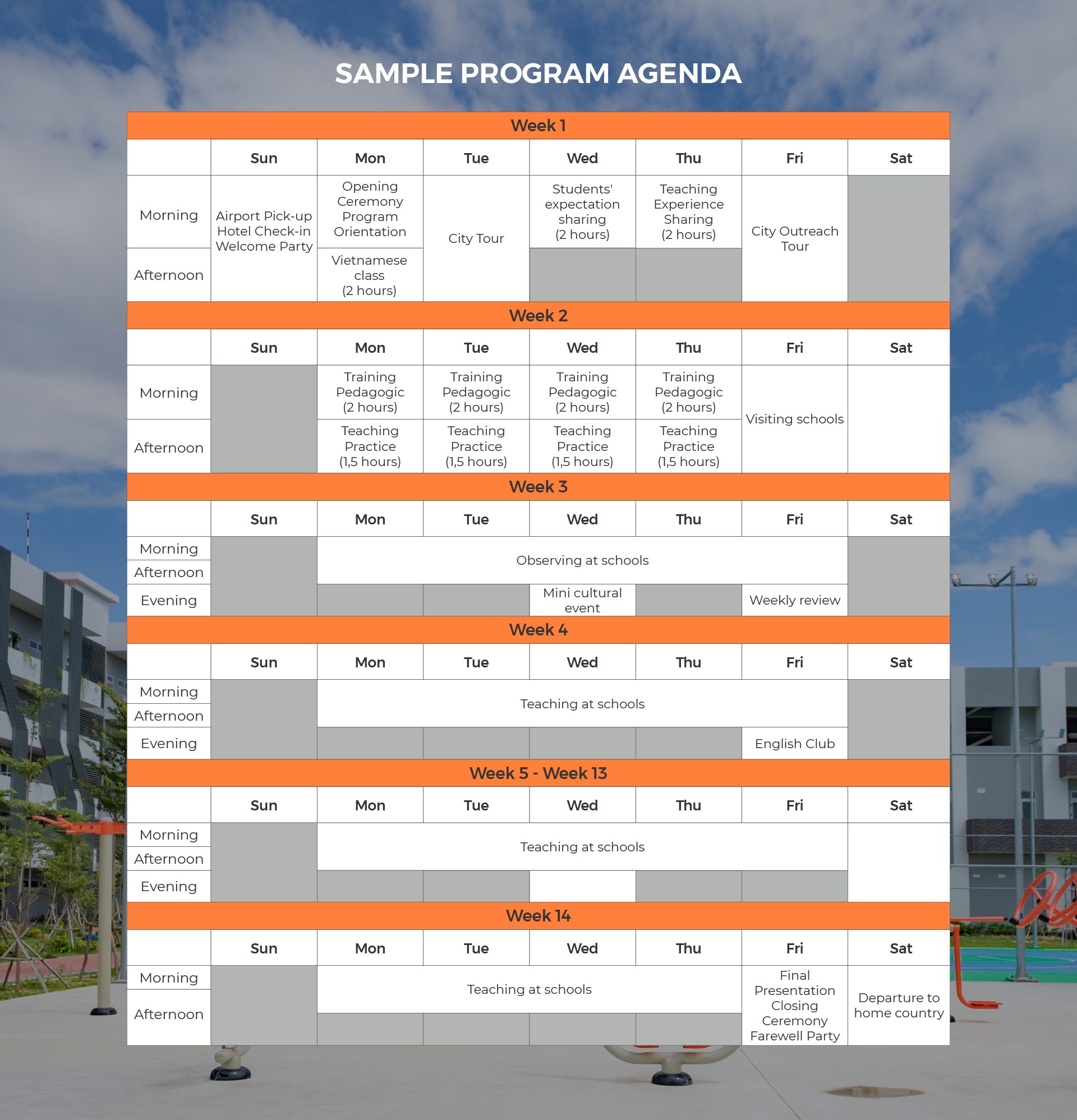 Community Outreach Program